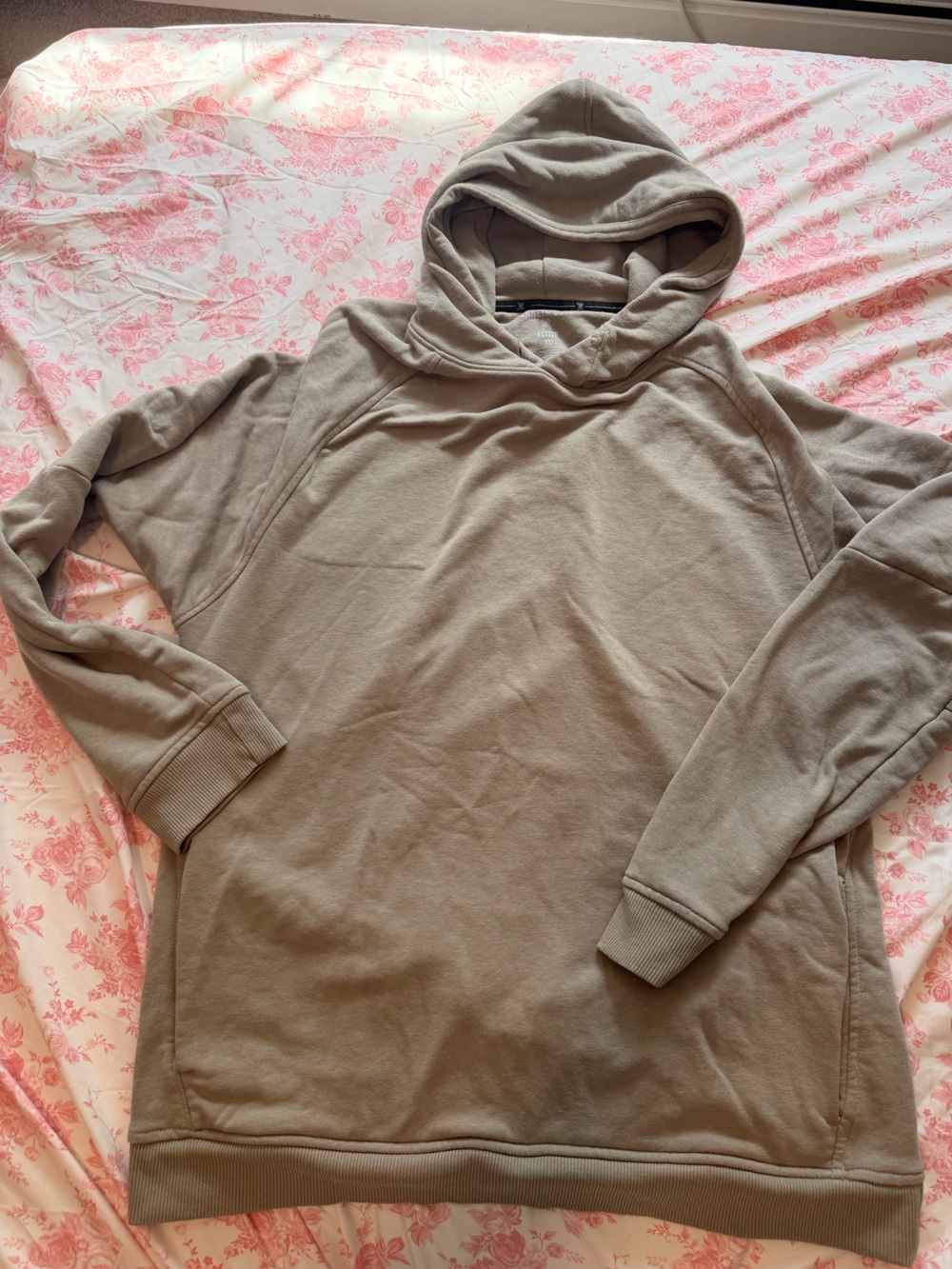 Kenneth Cole Olive Green Hooded Sweatshirt